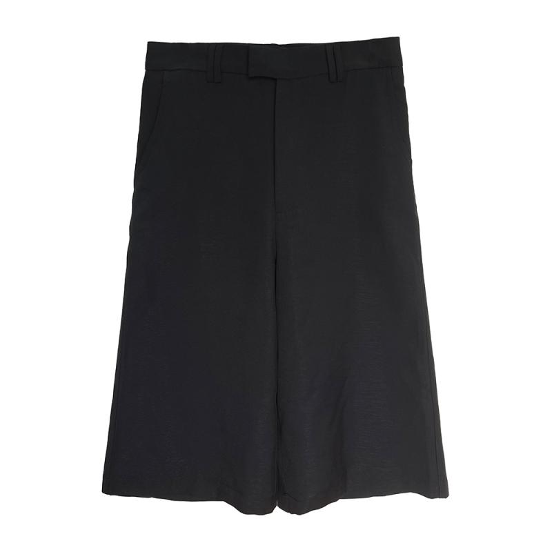 Shorts | Short en lin mélangé à plis Bella – Femme Shorts Femme