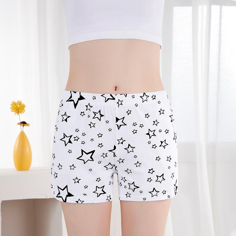 Shorts | Short en serge de soie imprimée – Femme Shorts Femme